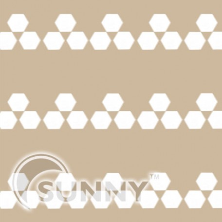 3D-Kaleidoscope Beige